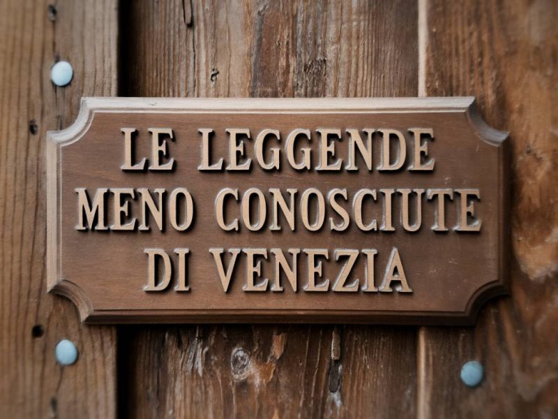 Le leggende meno conosciute di Venezia